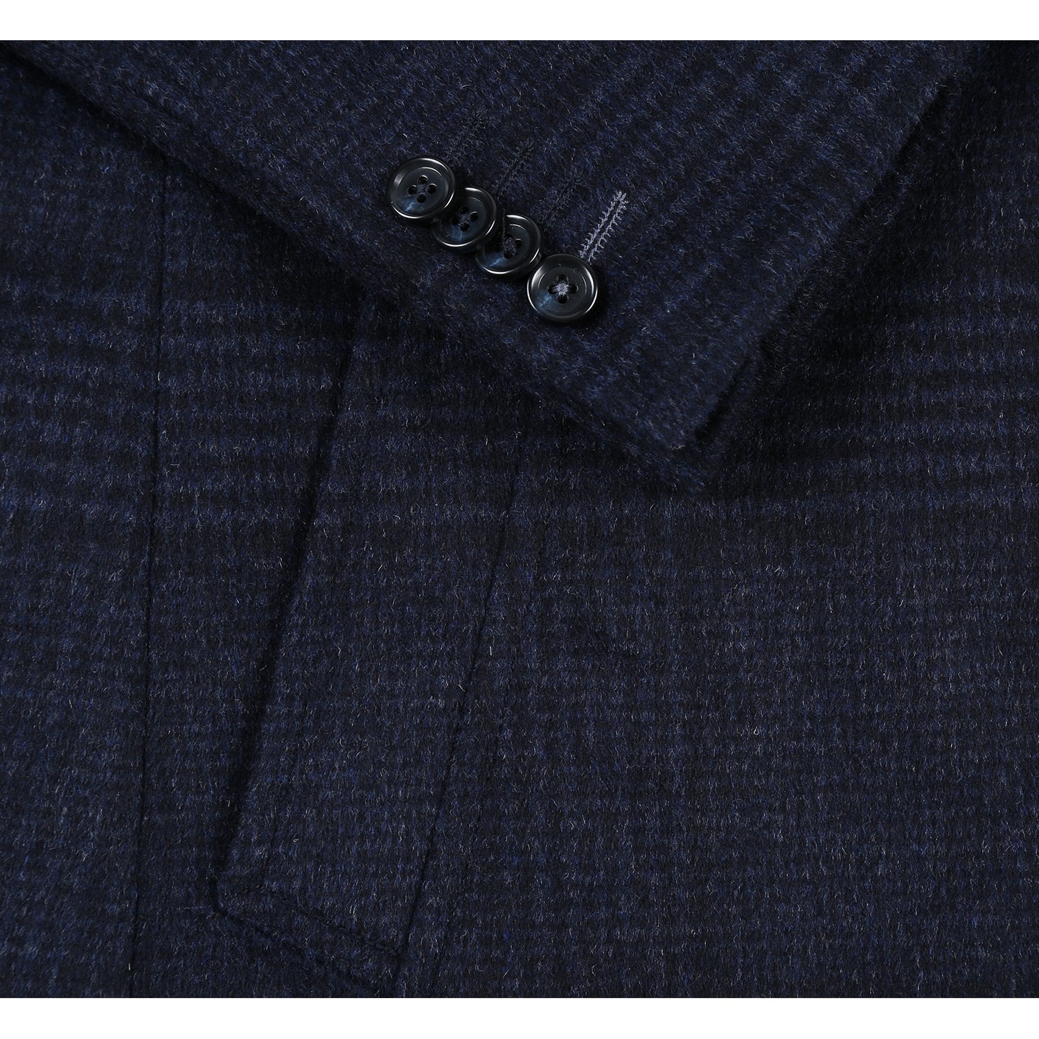 English Laundry Wool Blend Breasted Gray Blue Top Coat BIB 6