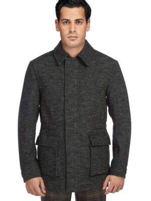 EL98-01-093 Charcoal Short Coat
