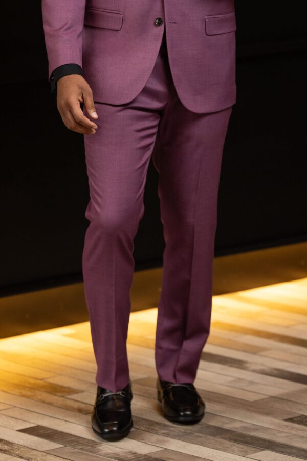 Violet Stretch Slim Fit Suit Pants - Sport Coat Blazer