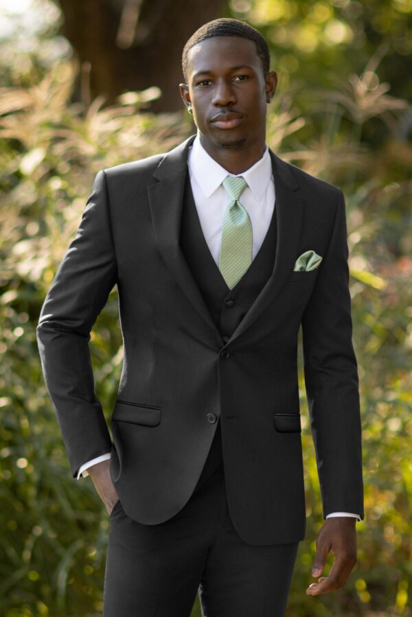 black suit with emerald green dress Tuxedo Suit Mens Green Suit Vest Mens Emerald Green Tuxedo With Black Satin  Shawl Lapel Piece